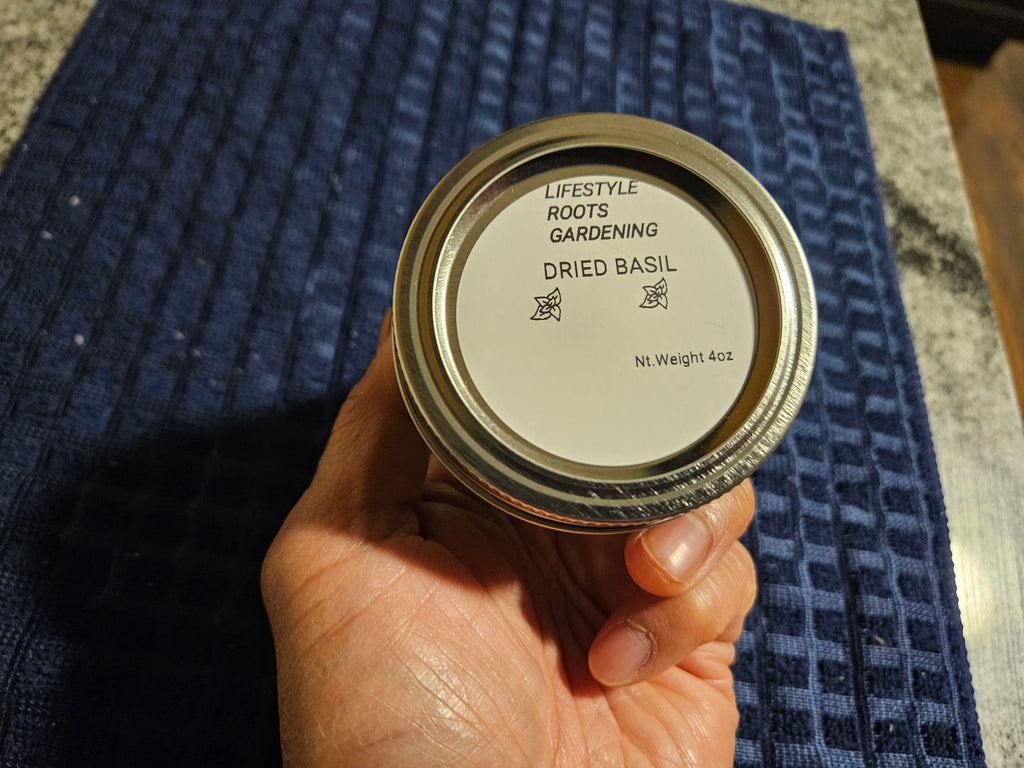 HOMEGROWN DRIED BASIL